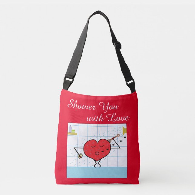 Bolso Cruzado Shower you with Love (Anverso)