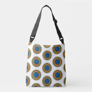 Bolso Cruzado Shweshwe africano