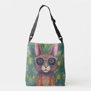 Bolso Cruzado Si la piña fuera un animal
