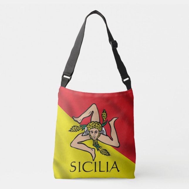 Bolso Cruzado Sicily - Sicilia  (Anverso)