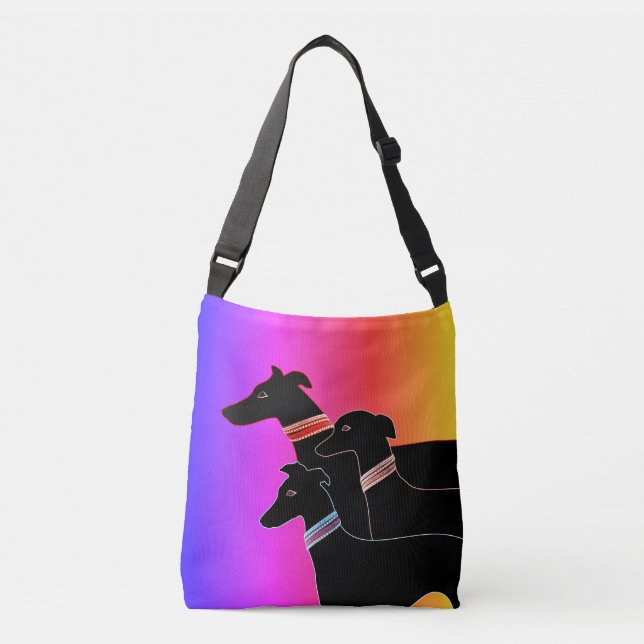 Bolso Cruzado Sighthound Trio (Anverso)