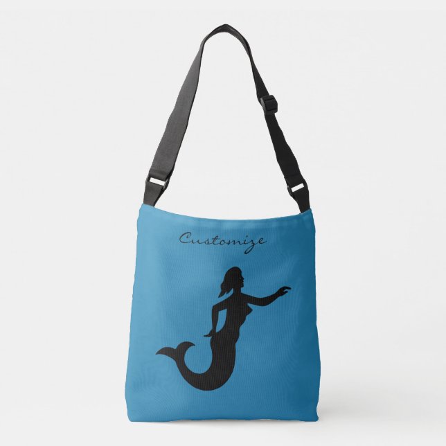 Bolso Cruzado Silhouette de sirena Thunder_Cove (Anverso)