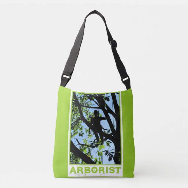 Bolso Cruzado Silhouette de Tree Climber (Anverso)