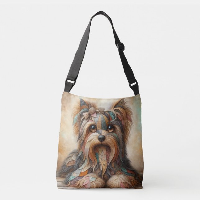 Bolso Cruzado Silky Terrier Crossbody Bag - Perro Lover's (Anverso)