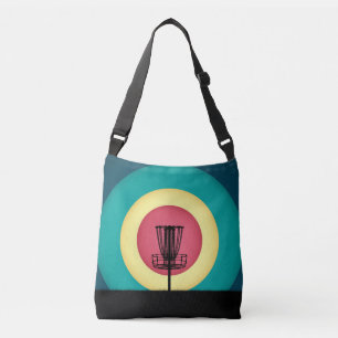 Bolso Cruzado Silueta de la cesta de golf de disco