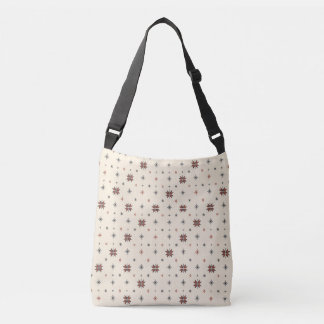 Bolso Cruzado Símbolo de estrella folclórica patrón continuo