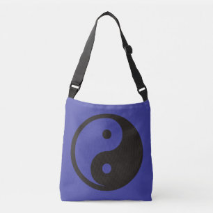 Bolso Cruzado Símbolo Yin Yang - diseño de tatuajes sólidos