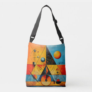 Bolso Cruzado Símbolos geométricos Resumen #07