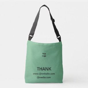Bolso Cruzado Simple destello verde brillantina añade tu número 