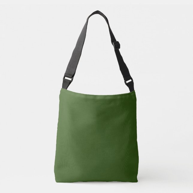 Bolso Cruzado Simple Forest Green Authority® (Anverso)