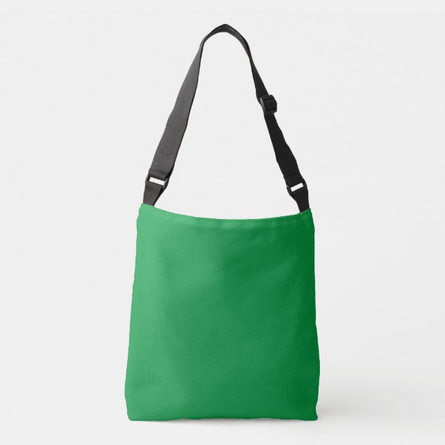 Bolso Cruzado Simple Kelly Green Authority® (Anverso)