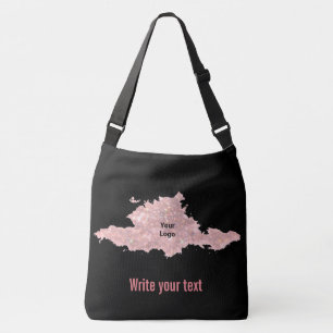 Bolso Cruzado simple mínimo añadir la foto de texto