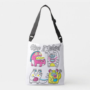 Bolso Cruzado Simplemente Manténlo Extraño
