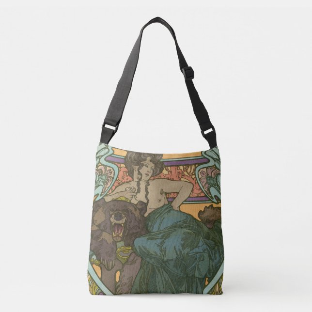 Bolso Cruzado Sin título de Alphonse Mucha (1902) (Anverso)