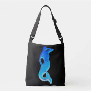 Bolso Cruzado sirena azul del puesto de observación