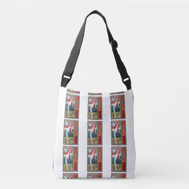 Bolso Cruzado Sirena de la isla de conejo (Anverso)