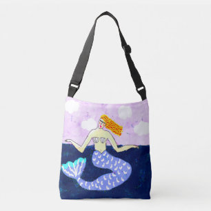 Bolso Cruzado Sirena Deep Blue Sea