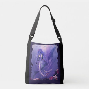 Bolso Cruzado Sirena del Océano Púrpura