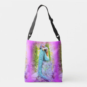 Bolso Cruzado sirena napping de la azul-cola