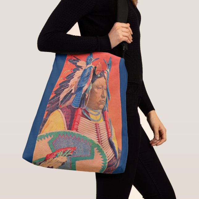 Bolso Cruzado Sitting Bull (Detalle)