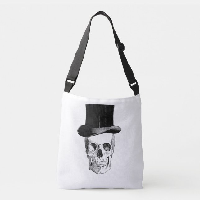 Bolso Cruzado Skull Bag Halloween (Anverso)