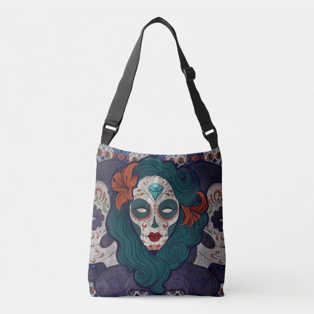 Bolso Cruzado Skull Ladies (Anverso)