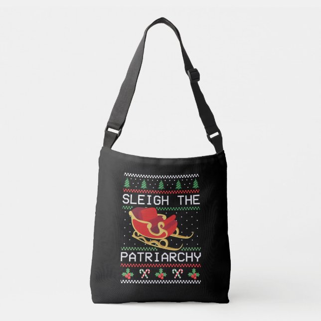 Bolso Cruzado Sleigh El Patriarcado I (Anverso)