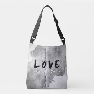 Bolso Cruzado SlipperyJoe el amor no tiene color raza límites de