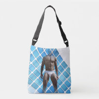 SlipperyJoe hombre muscular seis empates abs macho