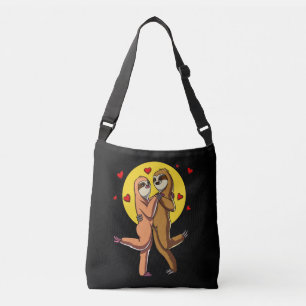 Bolso Cruzado Slote Cute Couple Día de San Valentín Animal