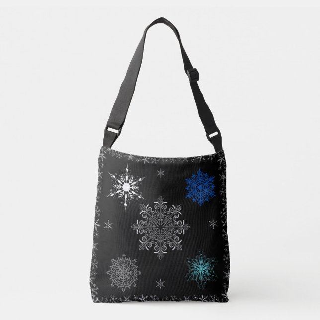 Bolso Cruzado Snowflake (Anverso)
