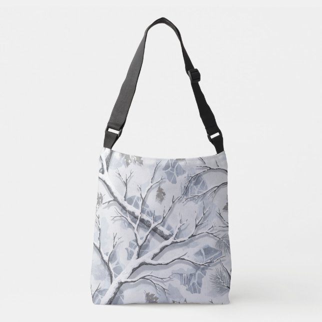 Bolso Cruzado Snowy Environments Camouflage  (Anverso)