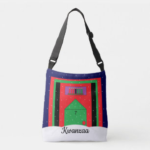 Bolso Cruzado Snowy Kwanzaa: