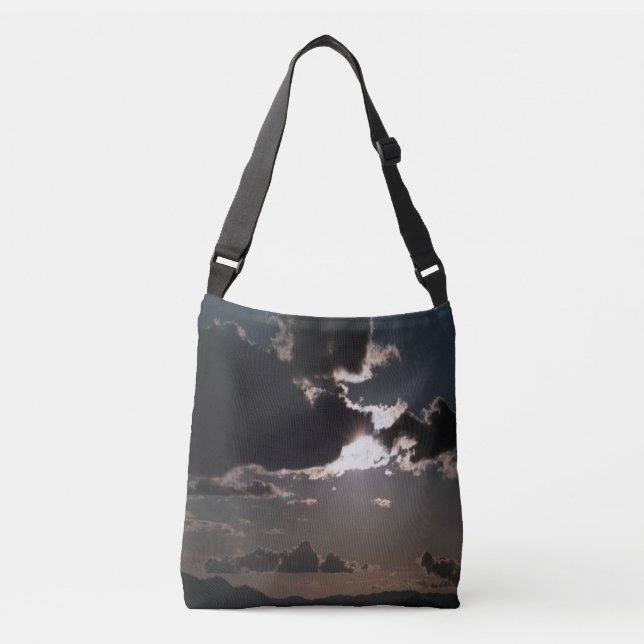 Bolso Cruzado Sobre las montañas.... (Anverso)