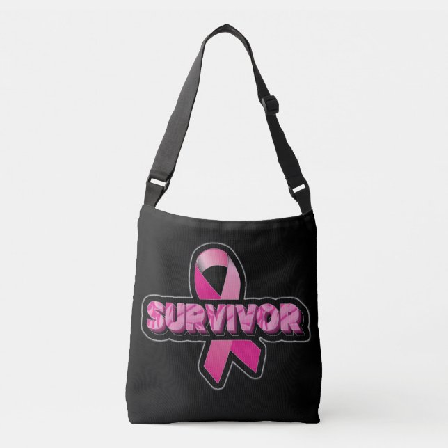 Bolso Cruzado Sobreviviente del cáncer de mama (Anverso)