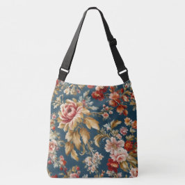 Bolso Cruzado Sofisticado diseño floral italiano hermoso