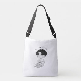 Bolso Cruzado Soft Life Loading Cozy Chibi Boy Tea