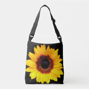 Bolso Cruzado Sólo una flor de girasol + tu trasero. e ideas