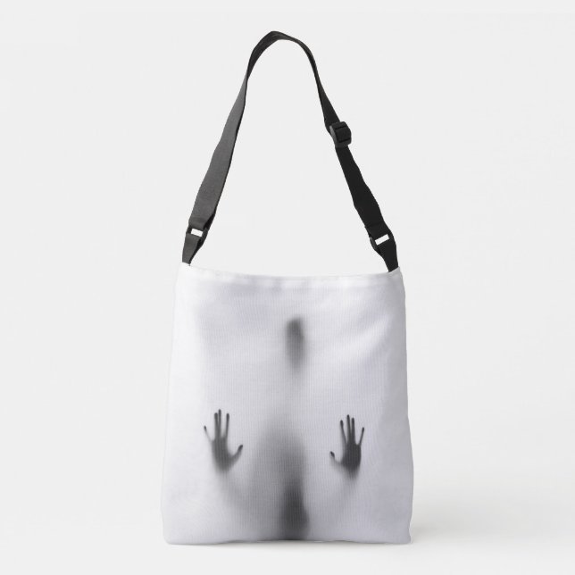 Bolso Cruzado Sombra del cuerpo de Halloween con fantasía (Reverso)