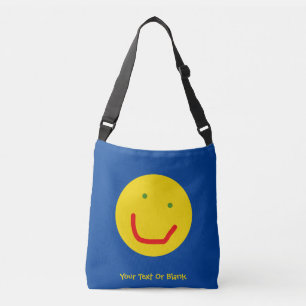 Bolso Cruzado Sonriente Sol feliz cara