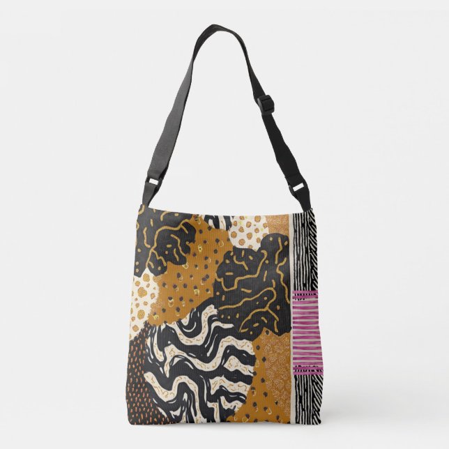 Bolso Cruzado Sophisticated African Caribbean Asian Leggings (Reverso)