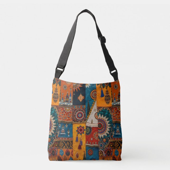Bolso Cruzado Sophisticated Luxury African Asian Caribbean  (Anverso)