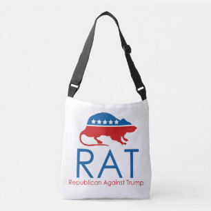 Bolso Cruzado Soy un R.A.T.: Republicano contra Trump