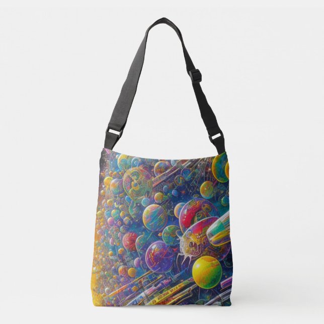 Bolso Cruzado Space Race crossbody bag (Anverso)