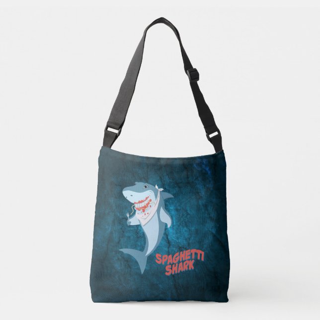 Bolso Cruzado Spaghetti Shark (Anverso)