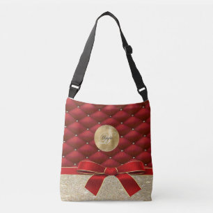 Bolso Cruzado Sparkle & Structure: Tote de diamantes con Mo Purp