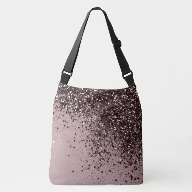 Bolso Cruzado Sparkling Mauve Lady Purpurina #4 (Purpurina falso (Anverso)