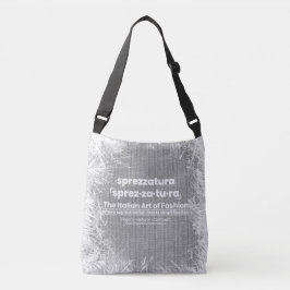 Bolso Cruzado SPREZZATURA: EL ARTE ITALIANO DE LA MODA-Blk Denim