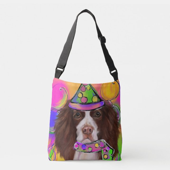 Bolso Cruzado Springer Spaniel Inglés    (Anverso)