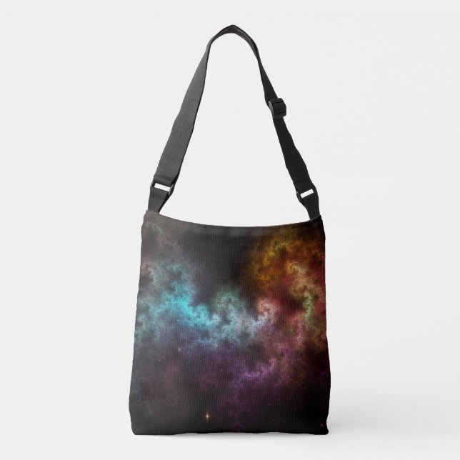 Bolso Cruzado Squiggley Nebula Star Dust Cloud CRQENH (Anverso)